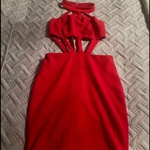 Red Fashion Nova Dress